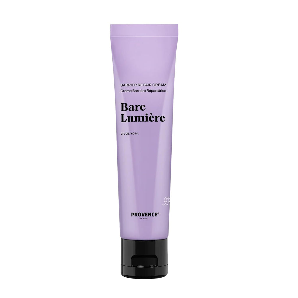 Provence Beauty BARE LUMIÈRE Skin Barrier Repair Cream – 5-in-1 Face Moisturizer with Ectoin, Encapsulated Probiotics & Aloe Vera – Hydrates, Primes, Boosts Glow & Strengthens the Skin – 2 fl oz