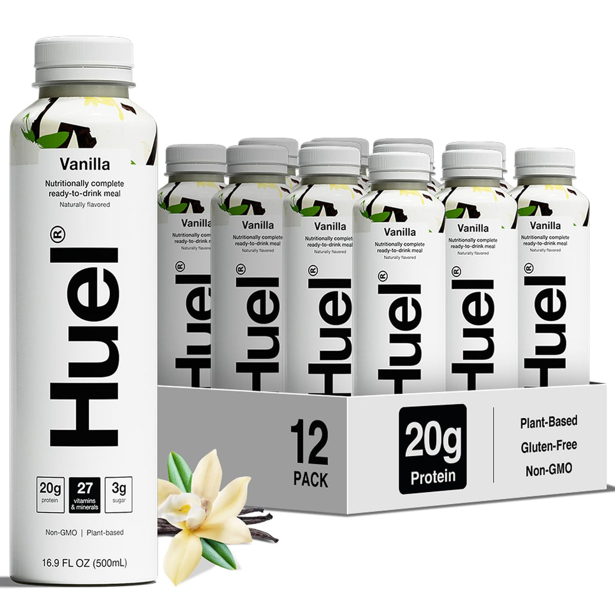 Huel Black Edition Ready-to-Drink | Meal Replacement Protein Shake | Vegan